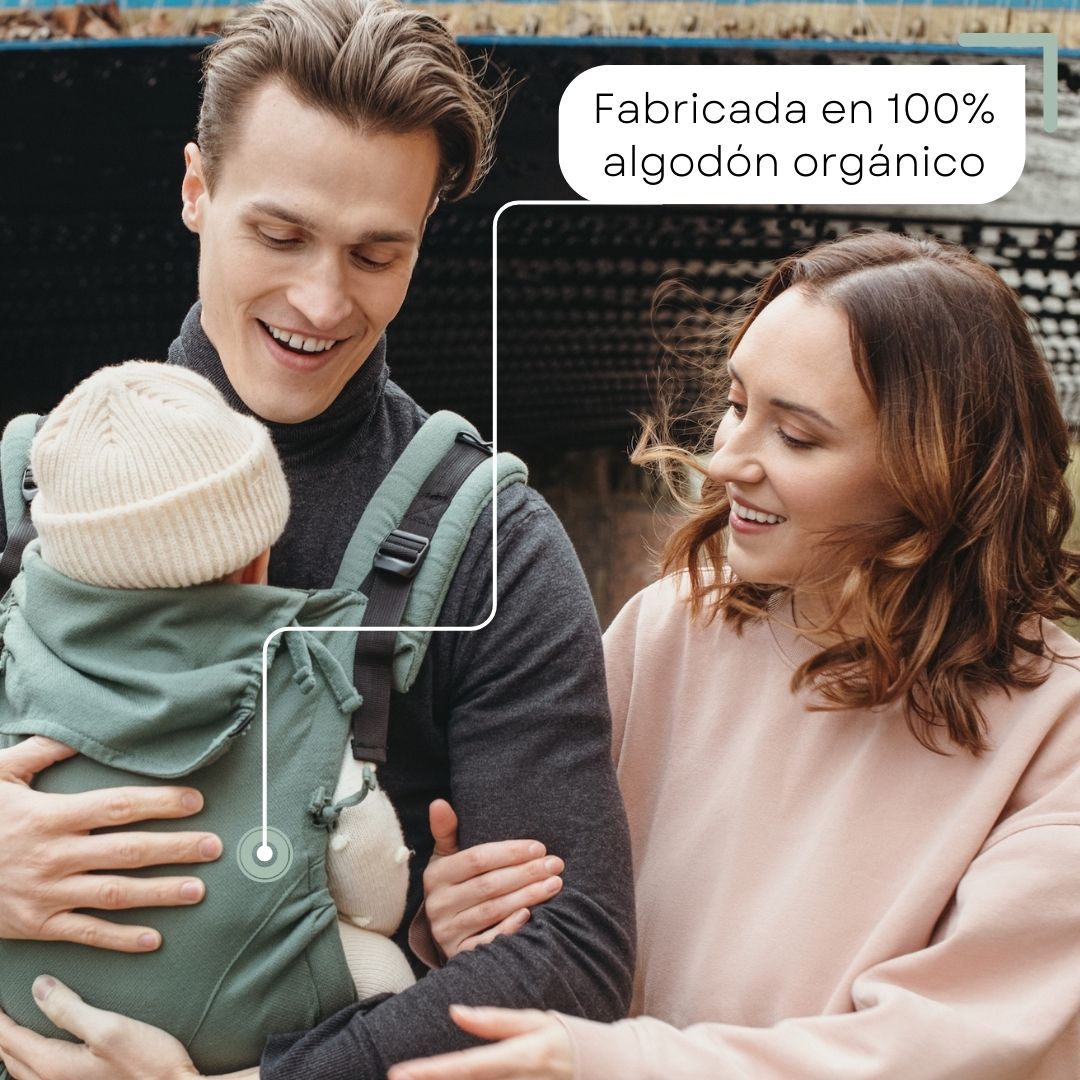 Quokkababy E-Carrier Mochila Portabebés - Blue Vibes