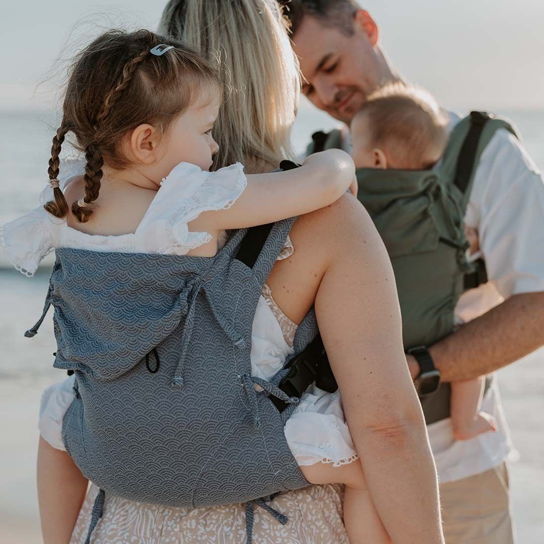 Quokkababy E-Carrier Mochila Portabebés - Blue Vibes