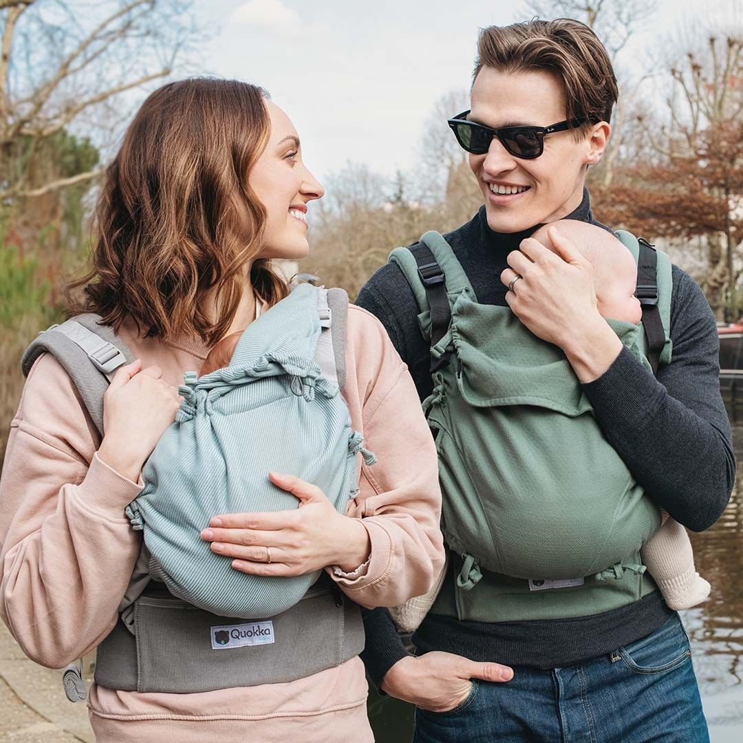 Quokkababy E-Carrier Mochila Portabebés - Mint