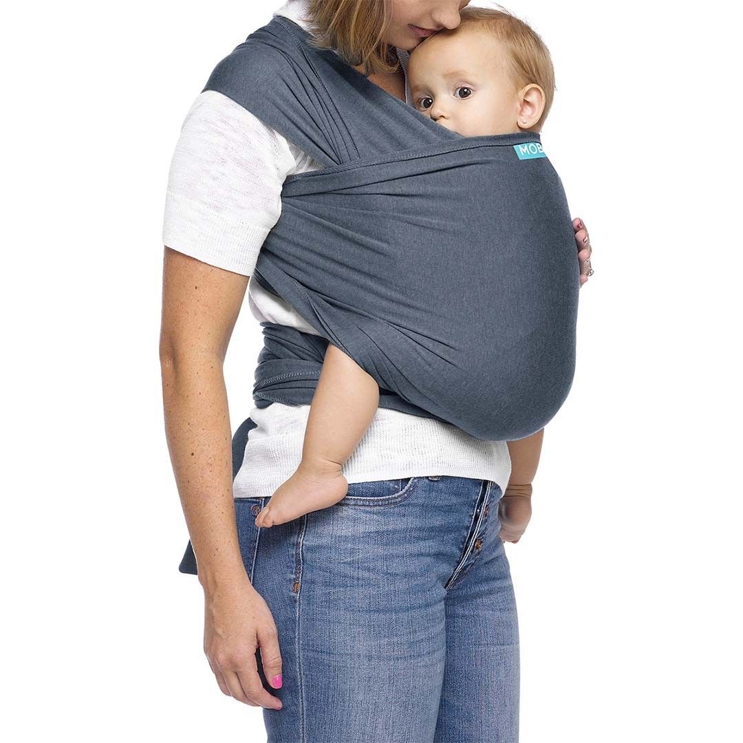 Moby Wrap Fular Portabebés Evolution Bambu - Denim