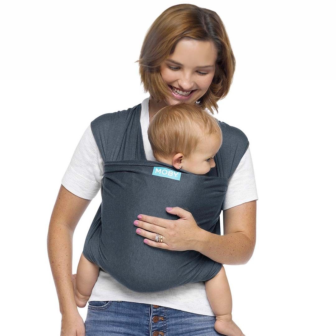 Moby Wrap Fular Portabebés Evolution Bambu - Denim