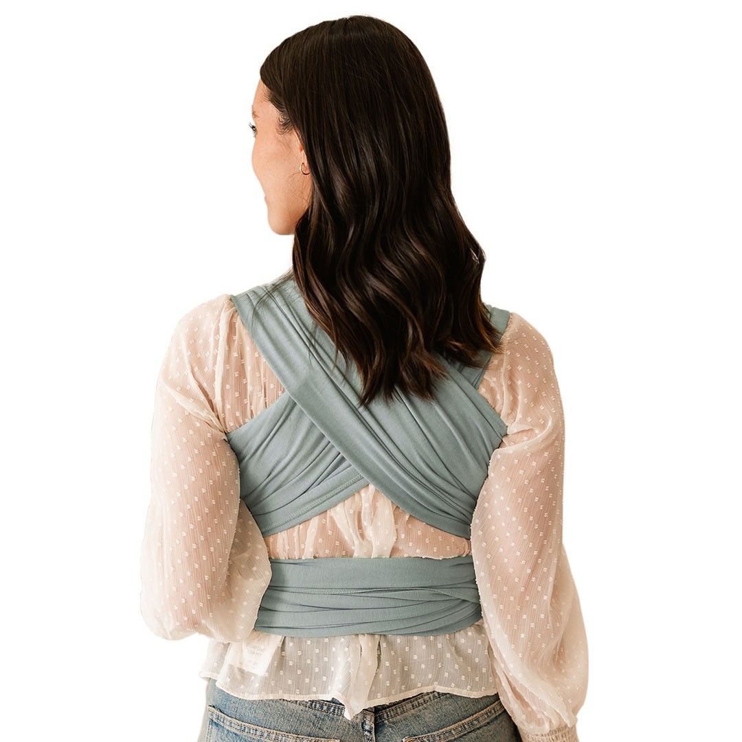 Moby Wrap Fular Portabebés Evolution Bambu - Sea glass