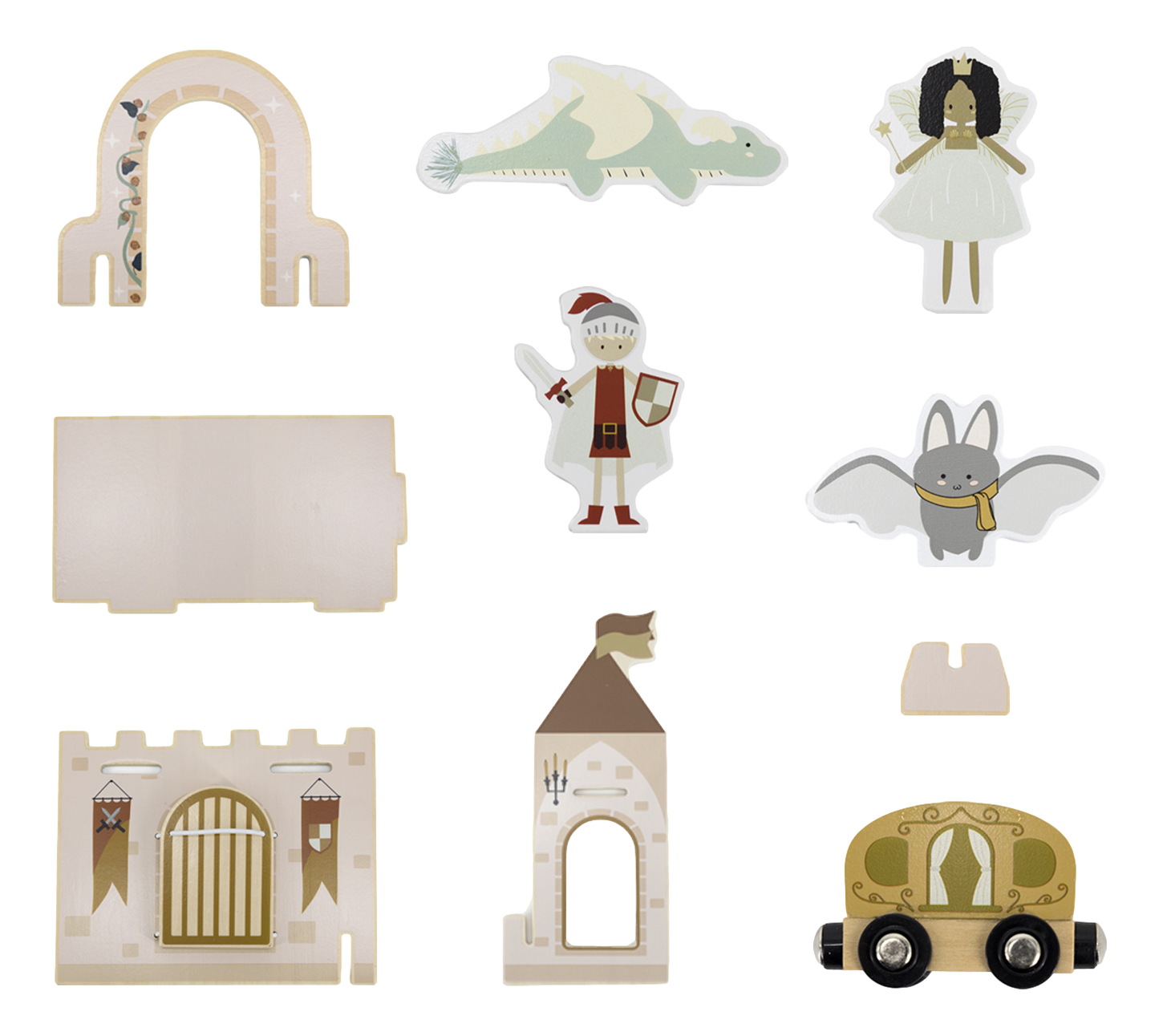 Tryco - Wooden Trainset Extensiom Fantasy