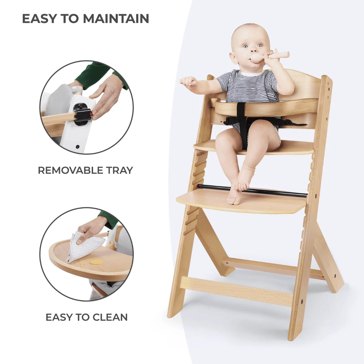 Aluguer de Cadeira de Alimentação Ergonómica e Evolutiva Enock (Preço diário)