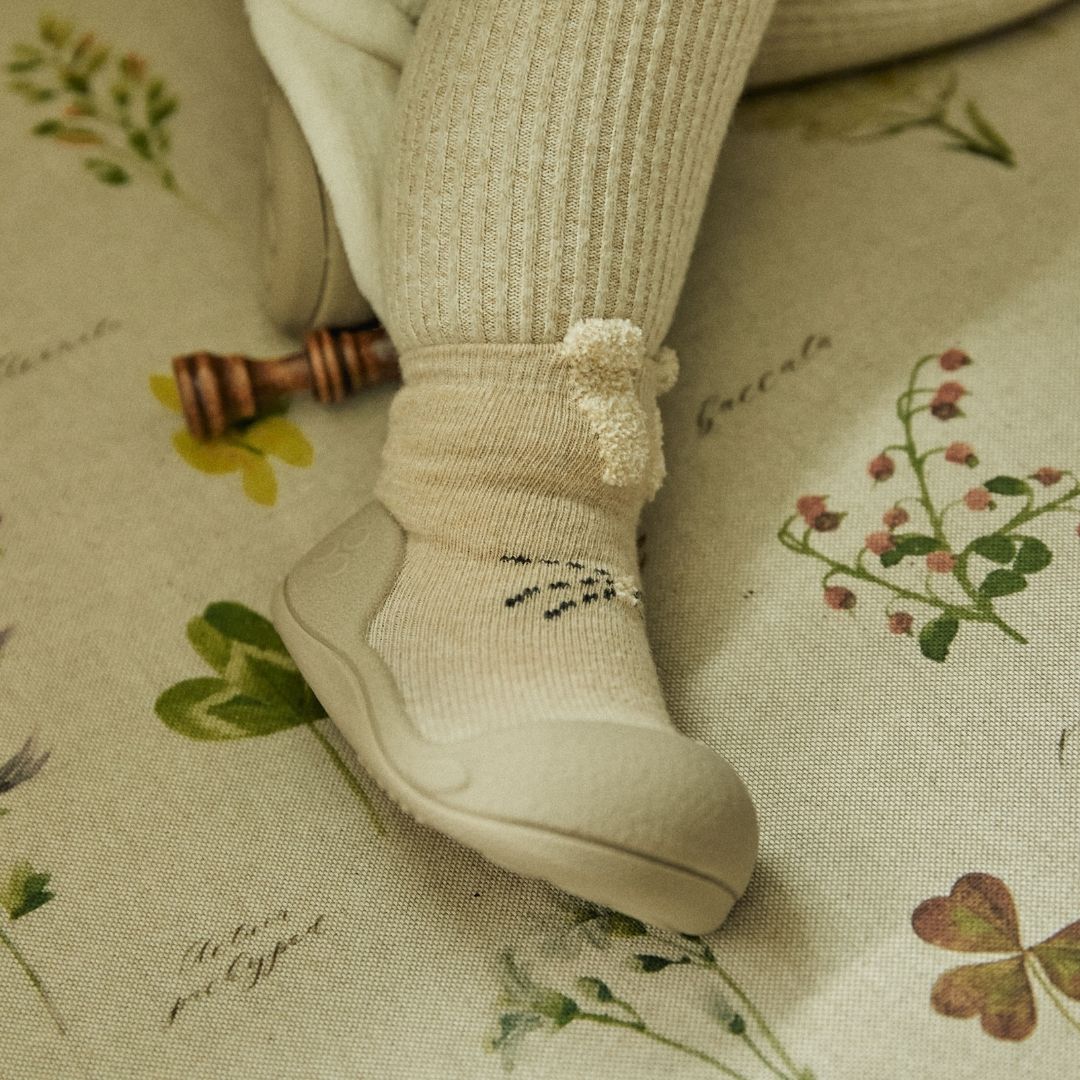 Attipas - Meias Rabbit Beige
