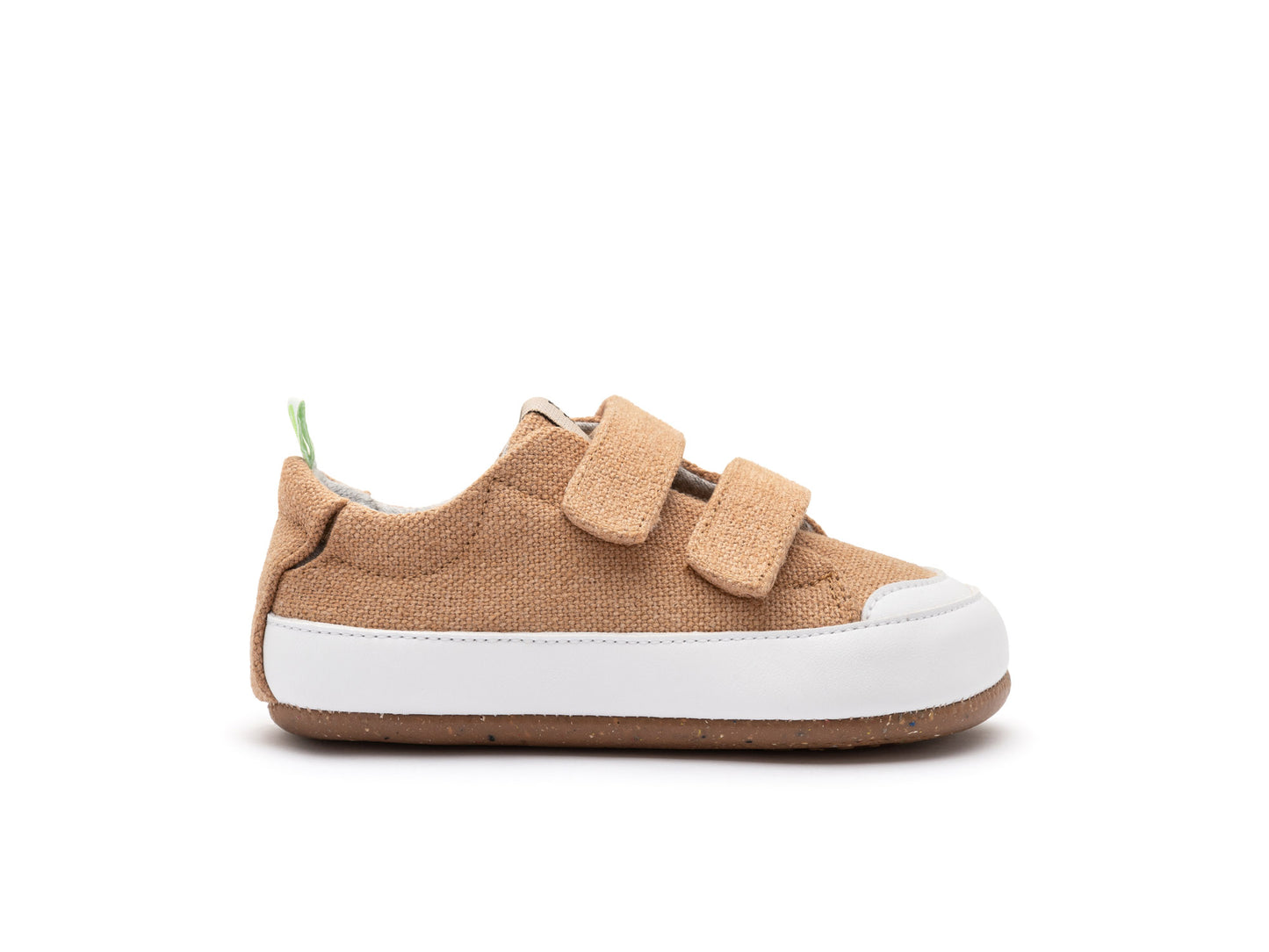 Tip Toey Joey - Ténis Bossy Green Natural Organic Canvas