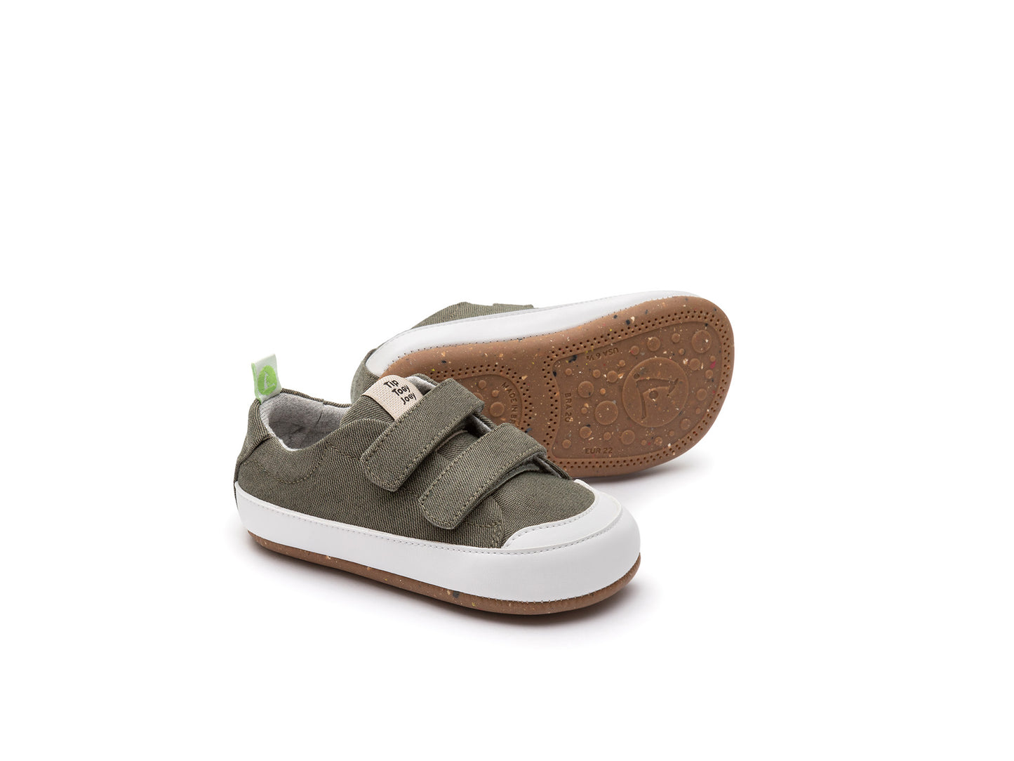 Tip Toey Joey - Ténis Bossy Green Verde Eco Canvas