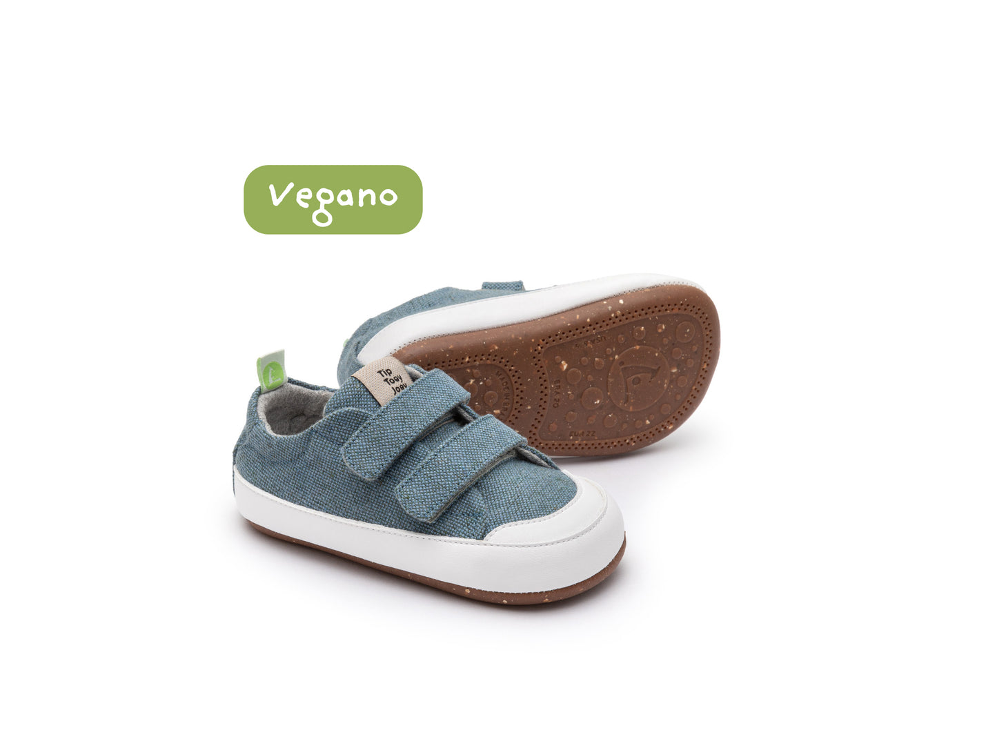 Tip Toey Joey - Ténis Bossy Green Azul Cobalto Canvas