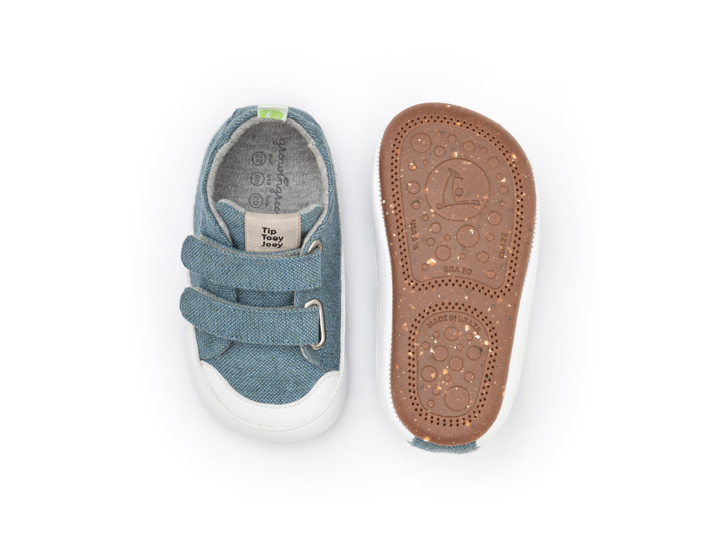 Tip Toey Joey - Ténis Bossy Green Azul Cobalto Canvas