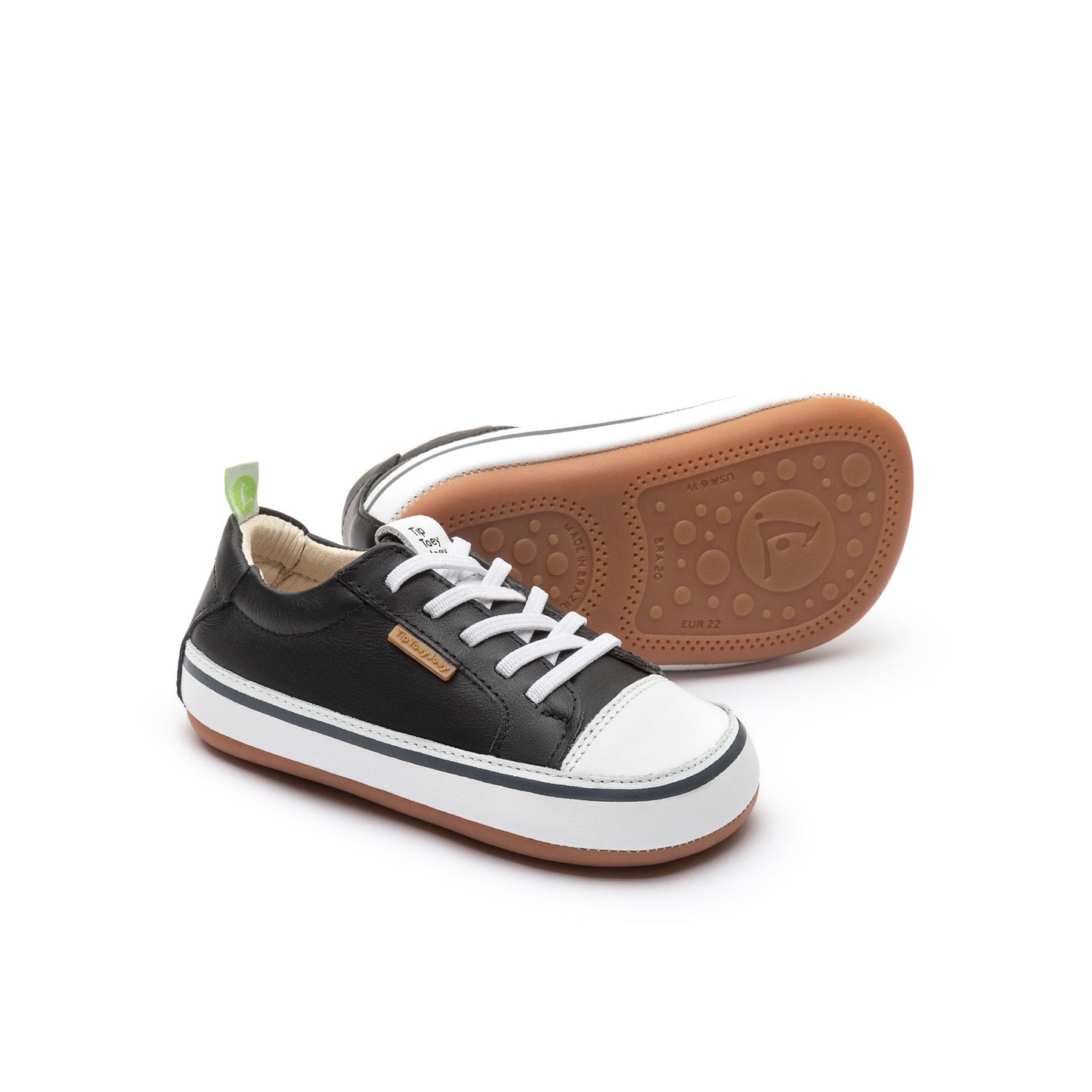 Tip Toey Joey - Ténis Funky Black/White