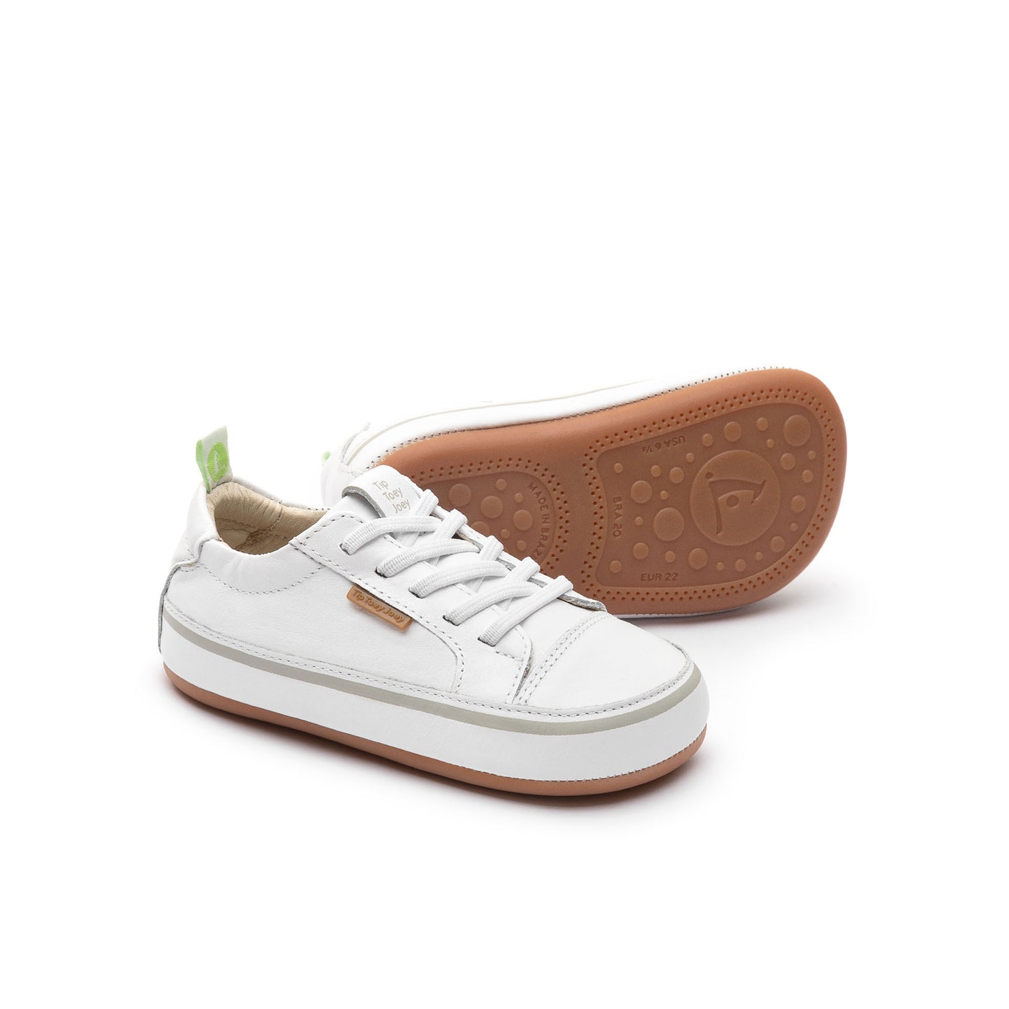 Tip Toey Joey - Ténis Funky White/White