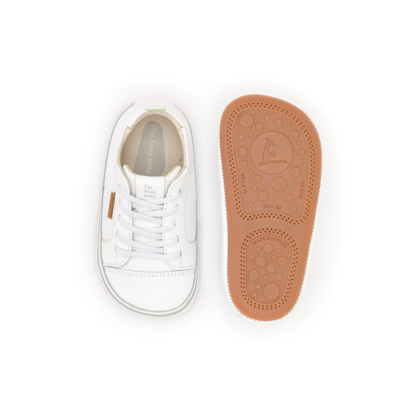 Tip Toey Joey - Ténis Funky White/White