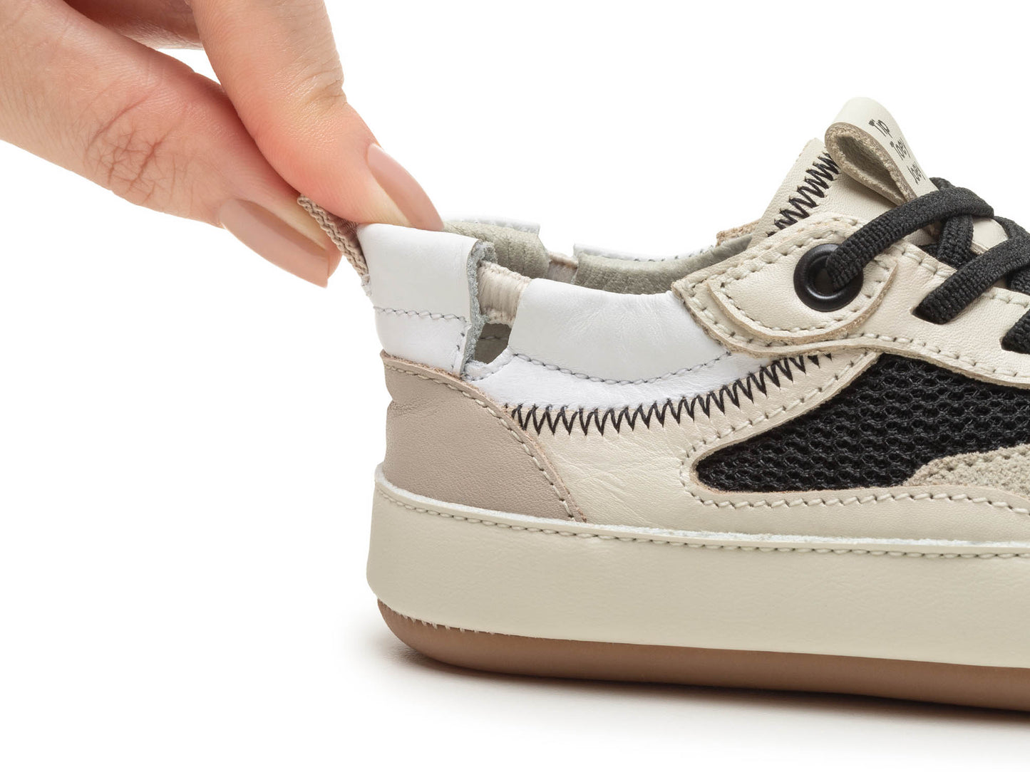 Tip Toey - Ténis Step White/Coral Matte/Wan Blue