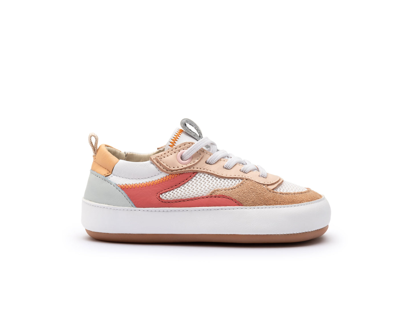 Tip Toey - Ténis Step Ivory Suede/Tapioca/Pumice