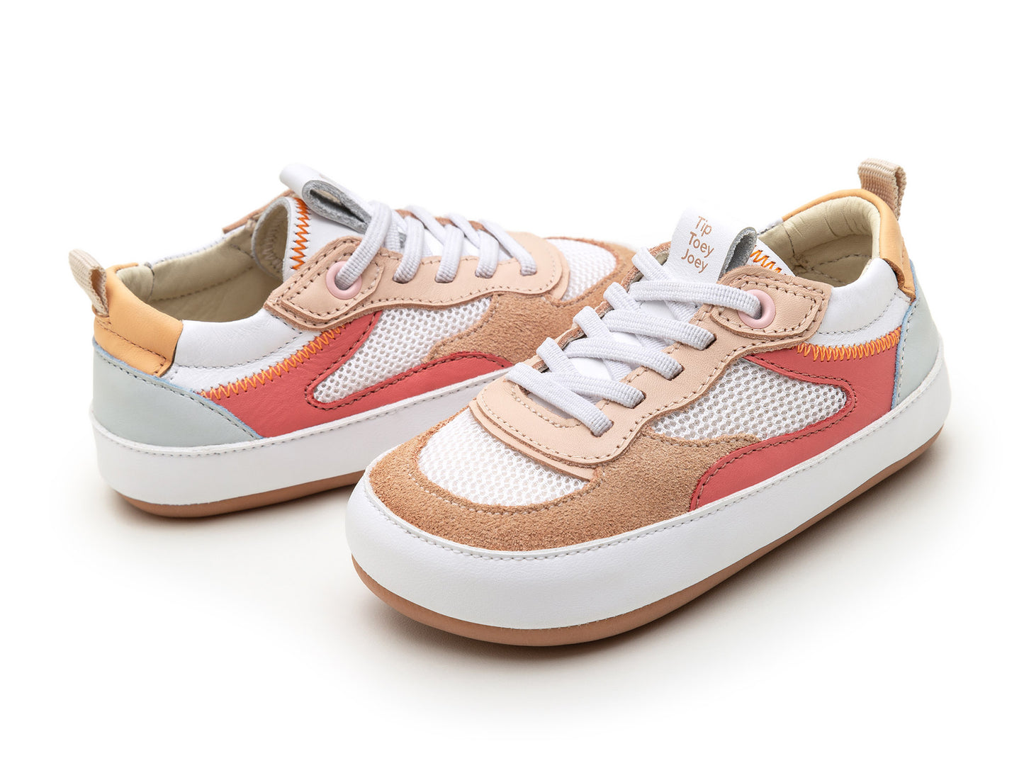 Tip Toey - Ténis Step Ivory Suede/Tapioca/Pumice