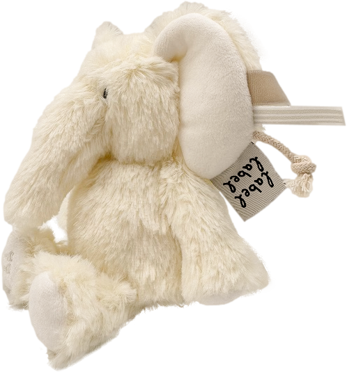 Label Label - Elefante Elly S Branco