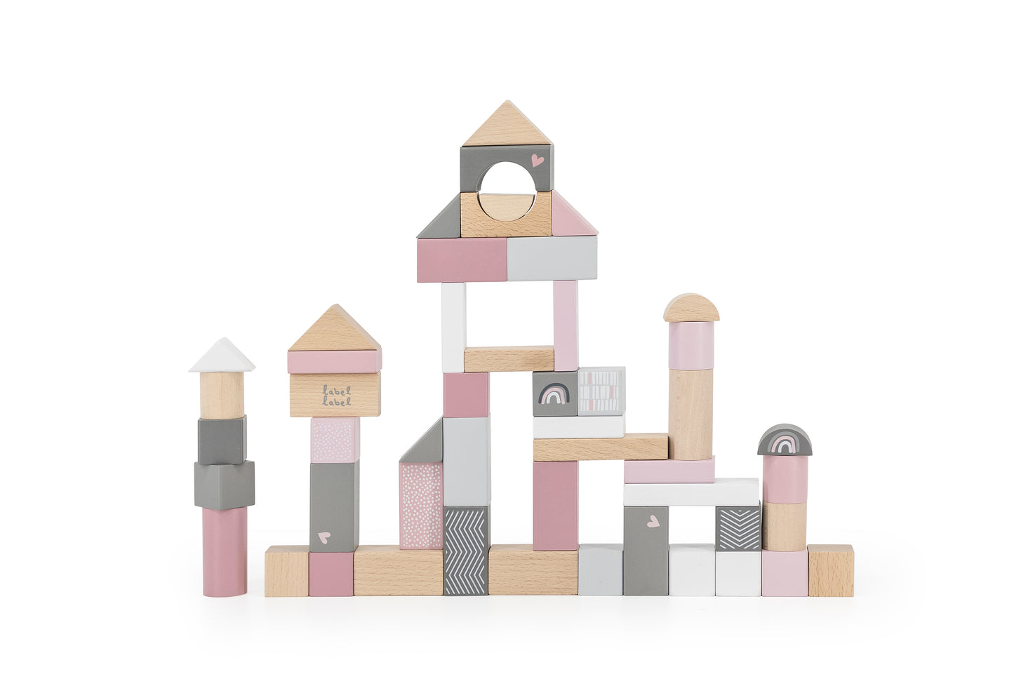 Label Label - Wooden Blocks