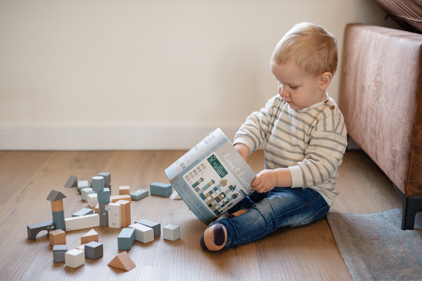 Label Label - Wooden Blocks