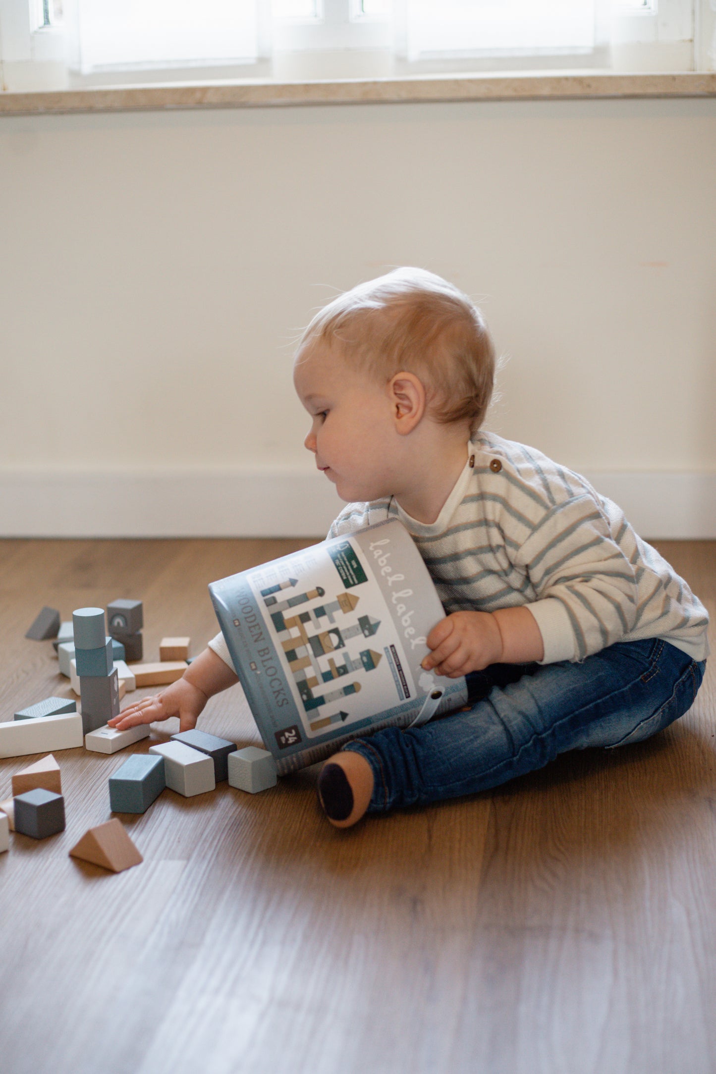 Label Label - Wooden Blocks