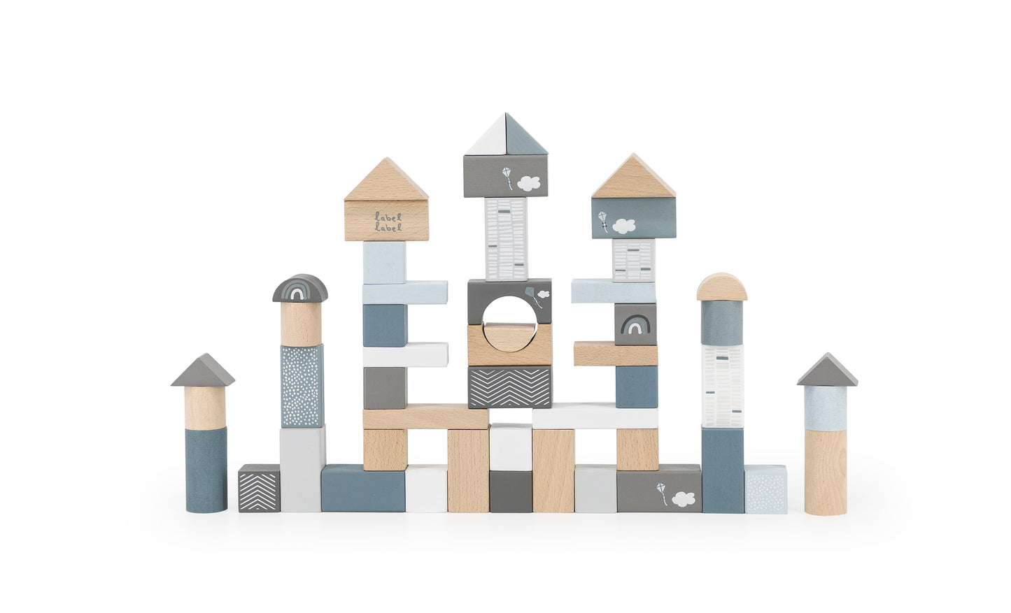 Label Label - Wooden Blocks