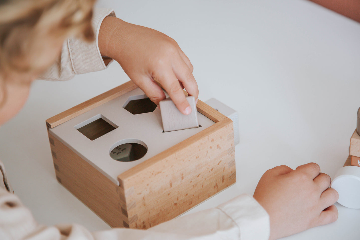 Label Label - Shape Sorting Box