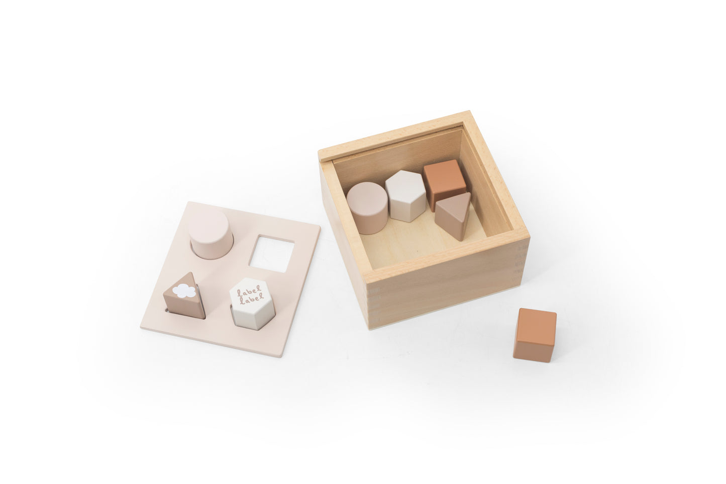 Label Label - Shape Sorting Box