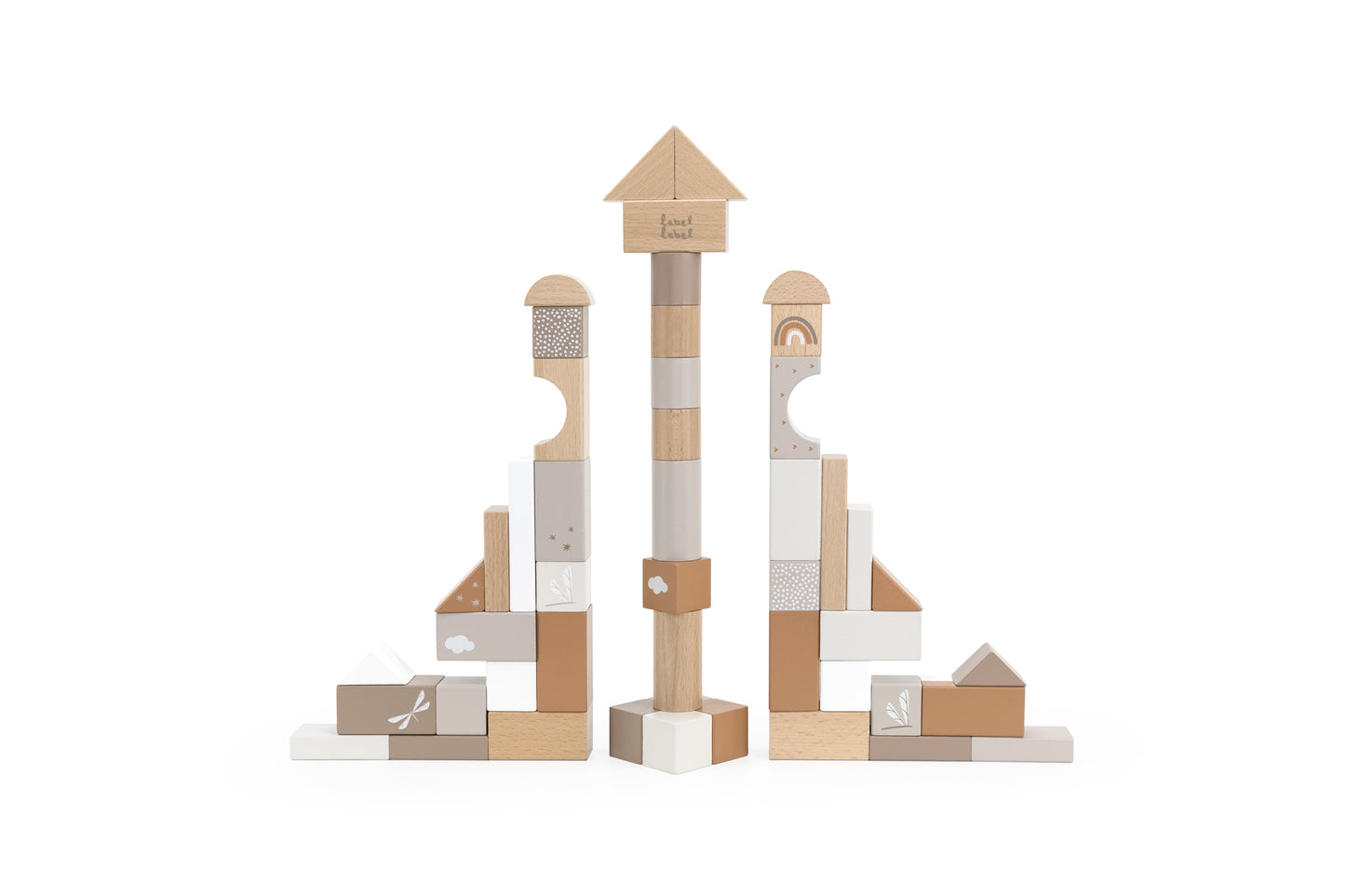 Label Label - Wooden Blocks