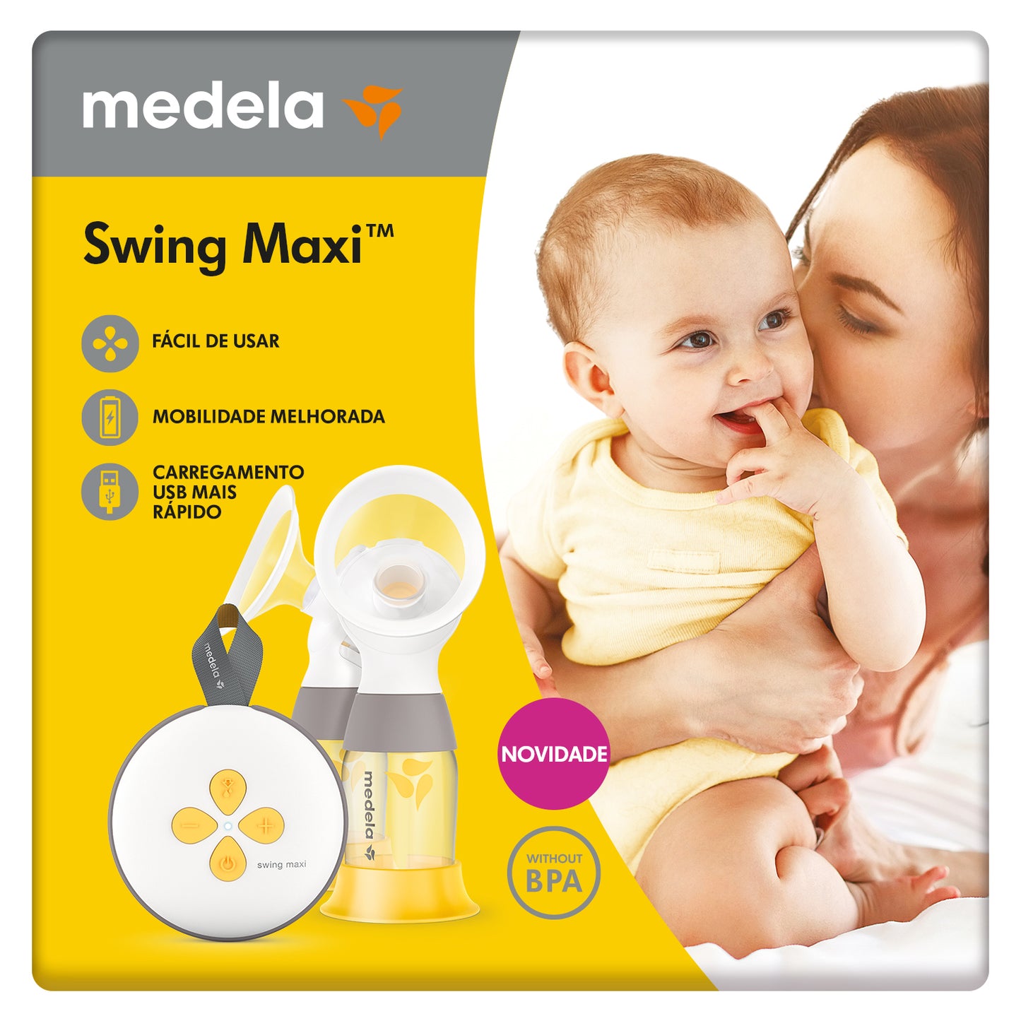 Medela - Bomba Coletora Swing Maxi