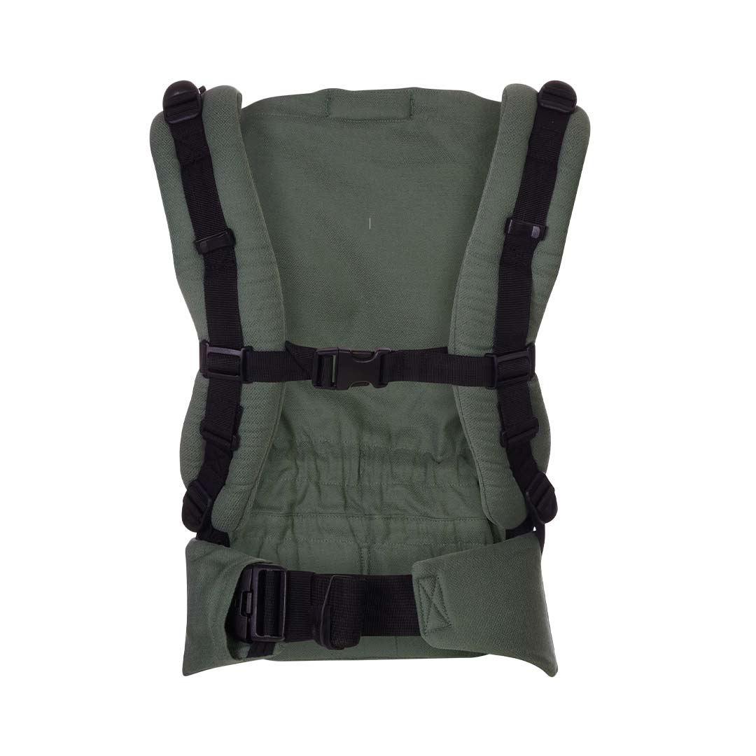 Quokkababy - Mochila portabebés e-carrier - Green Diamond