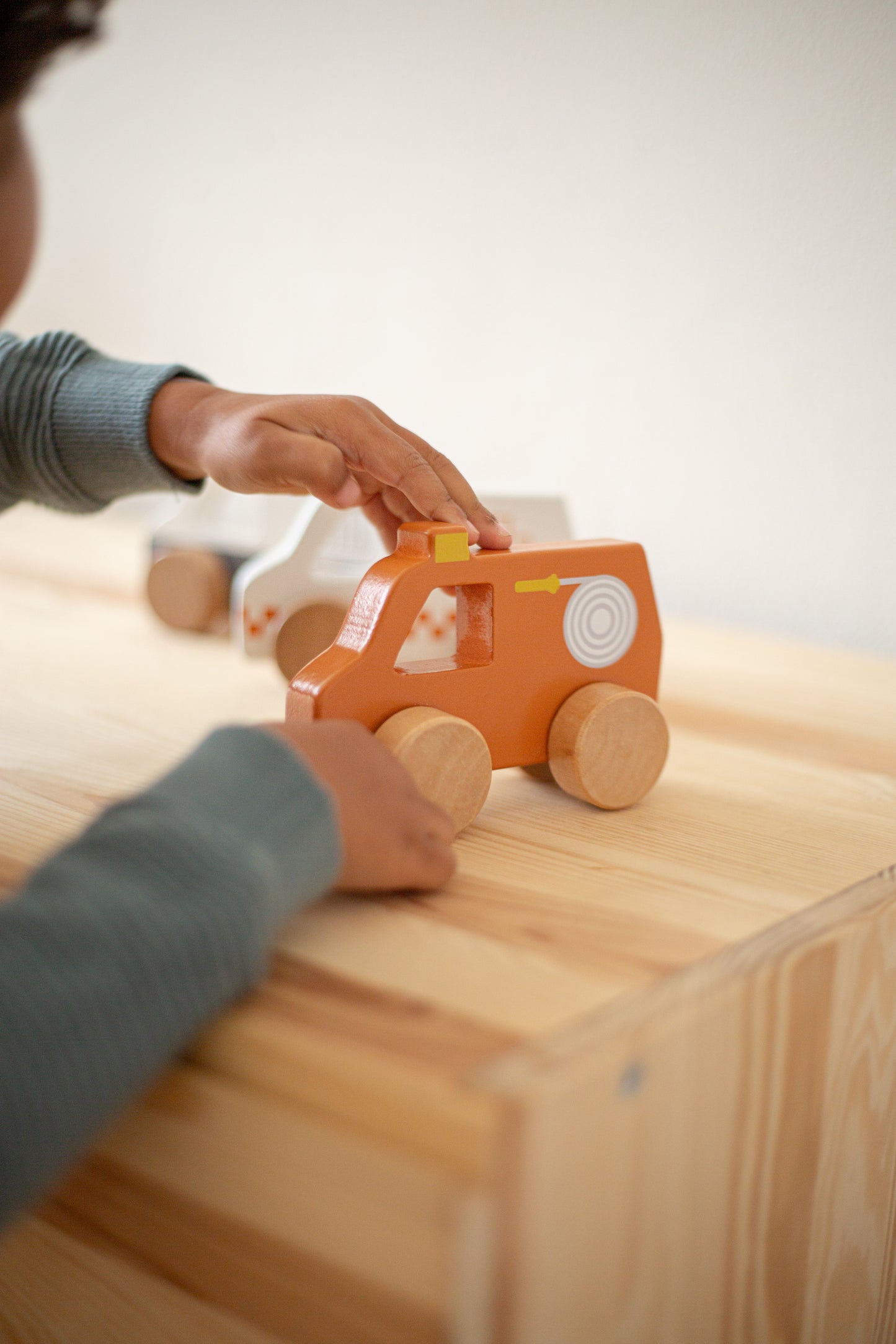 Tryco - Wooden Fire Truck Toy