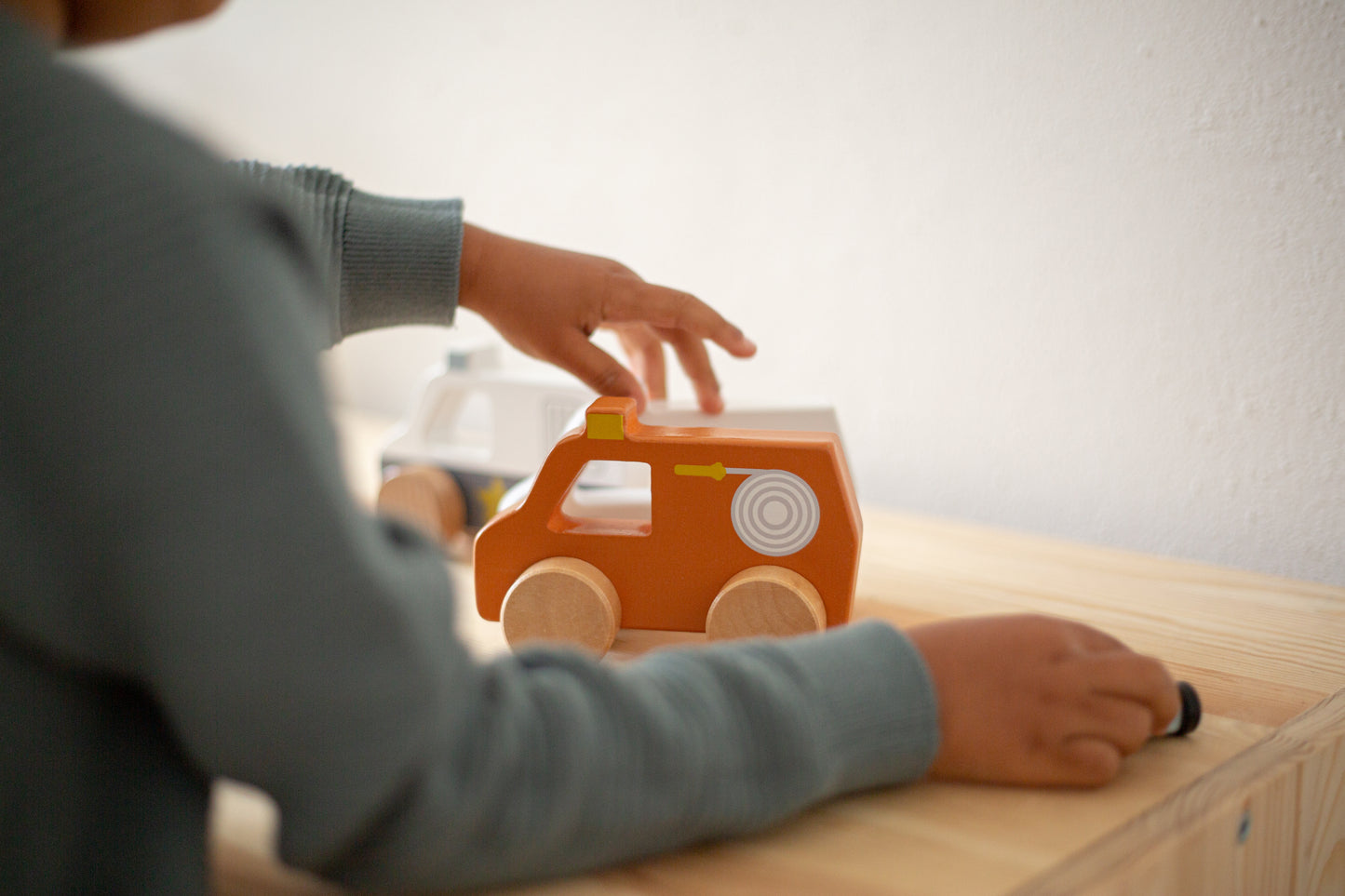 Tryco - Wooden Fire Truck Toy