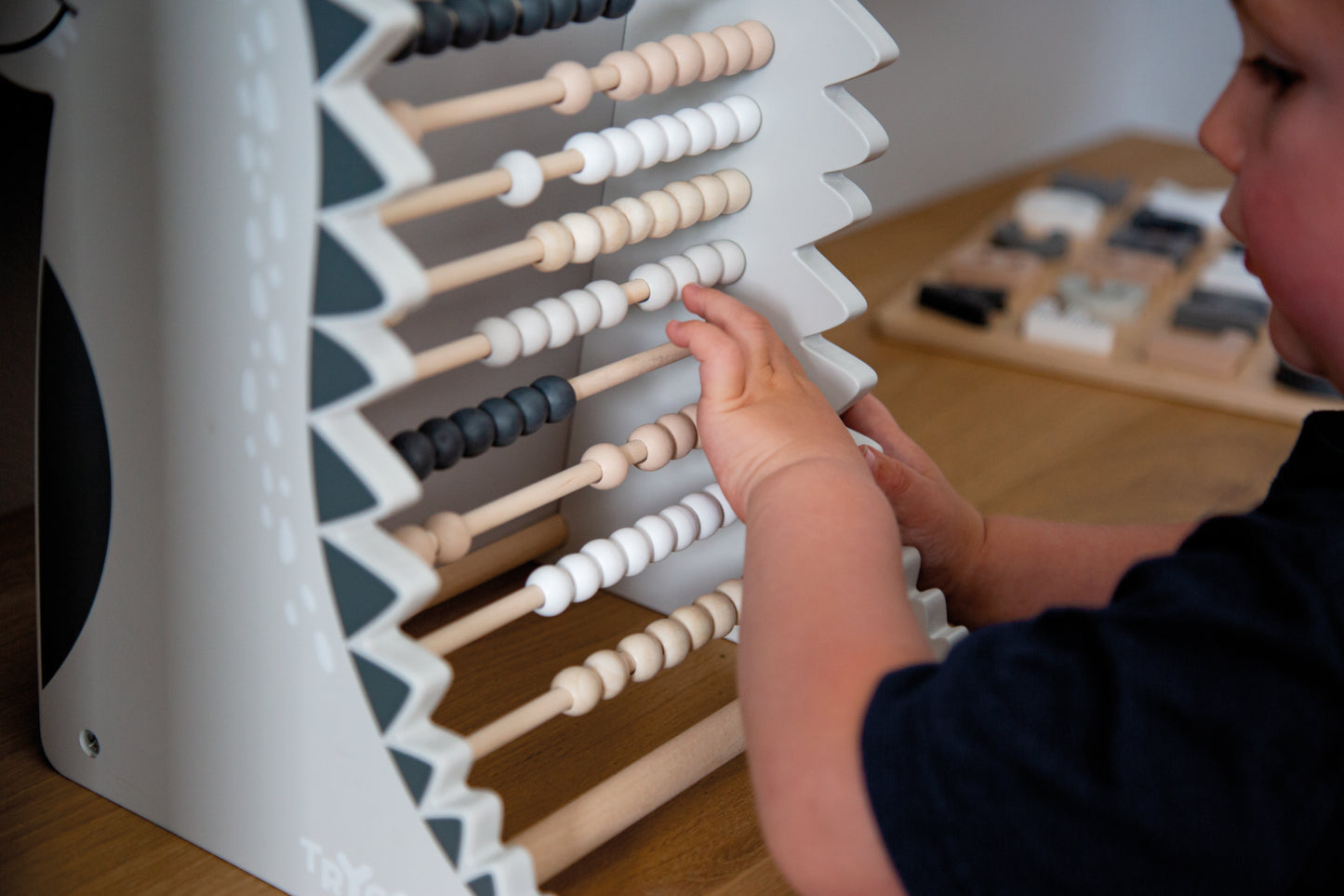 Tryco - Wooden Abacus Dinossaur
