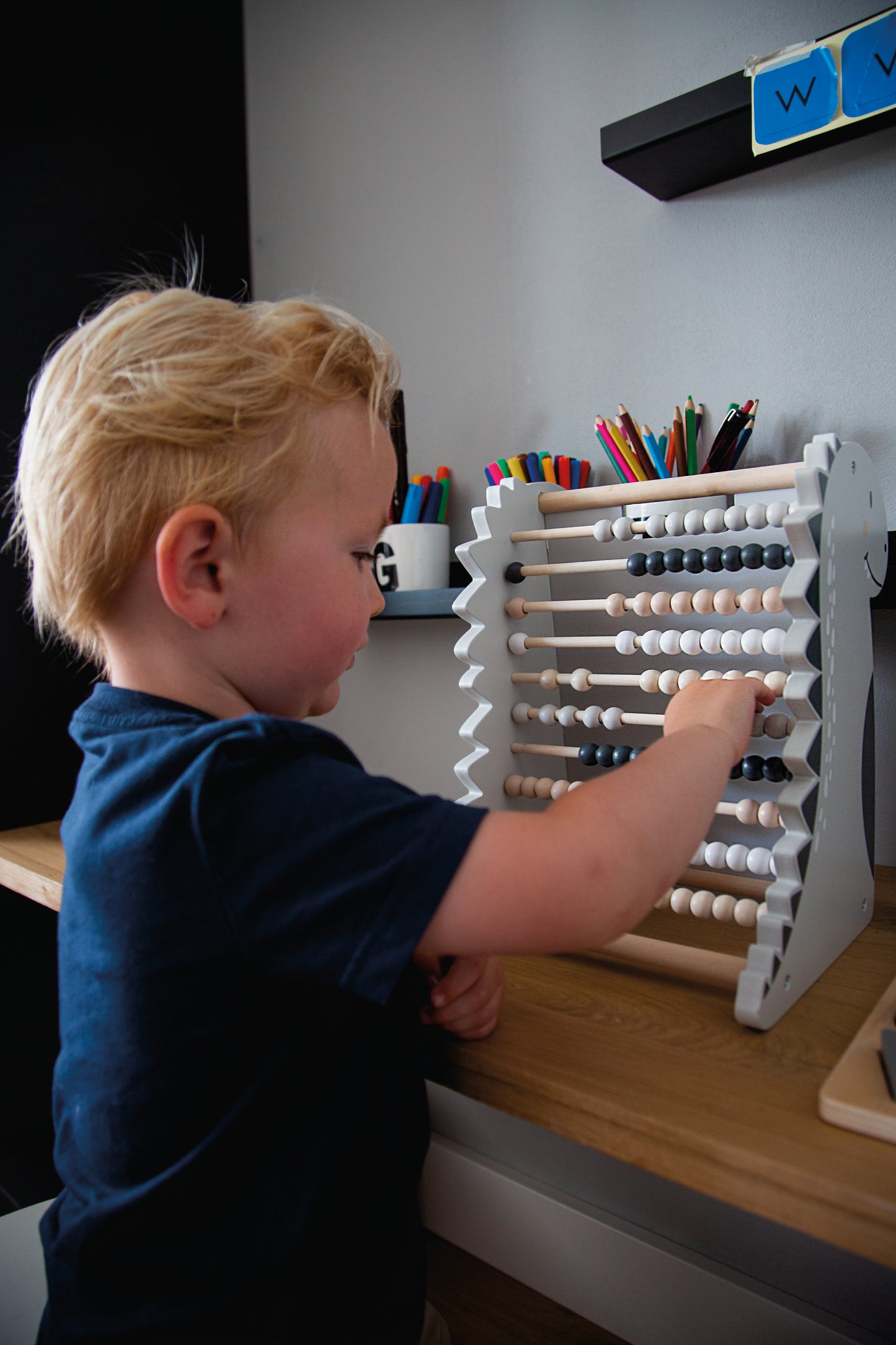 Tryco - Wooden Abacus Dinossaur