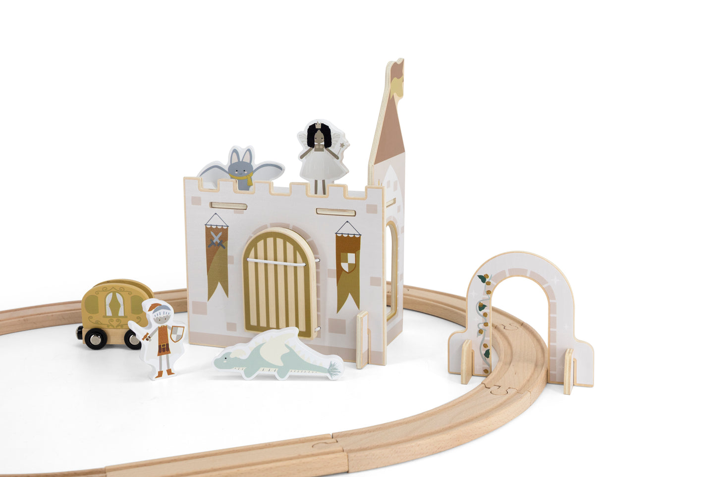 Tryco - Wooden Trainset Extensiom Fantasy