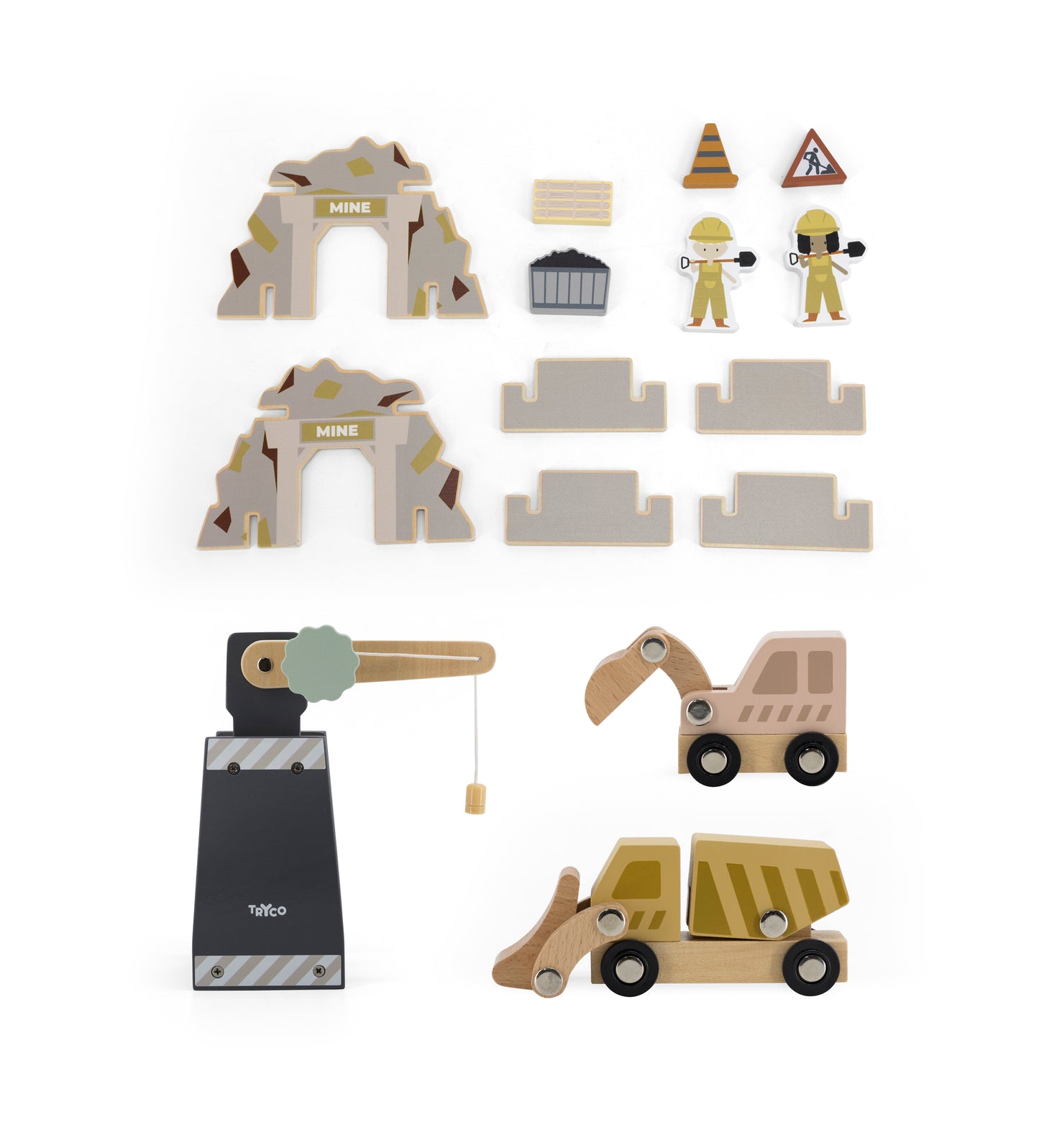 Tryco - Wooden Trainset Extension Construction