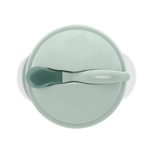Kikkaboo - Recipiente térmico com colher e ventosa