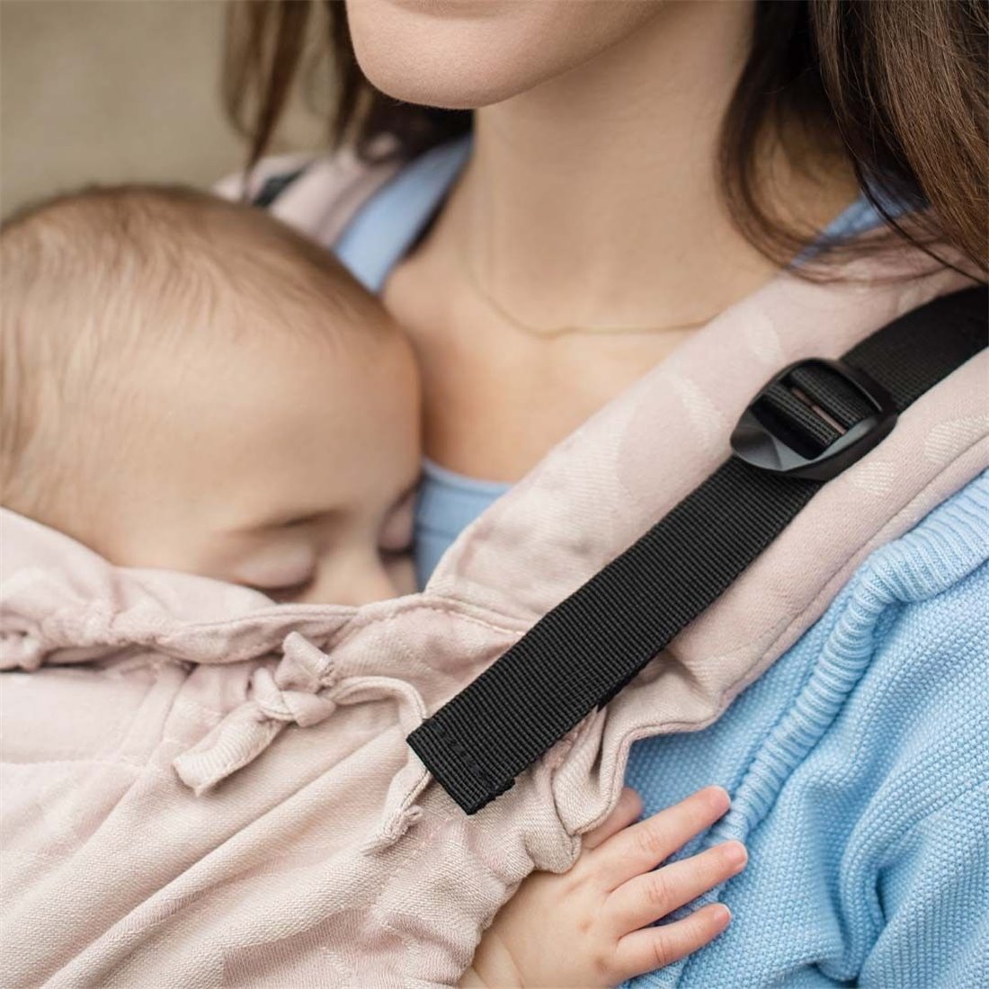 Quokkababy E-Carrier Mochila Portabebés - Delicious Pink