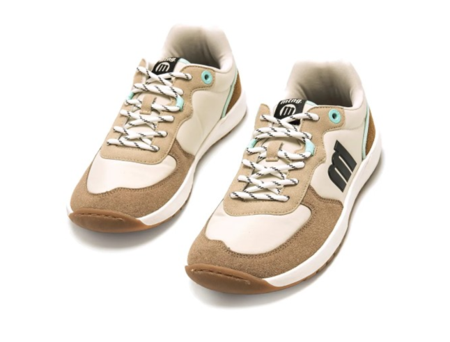 Mustang - Sapatilha Plity taupe