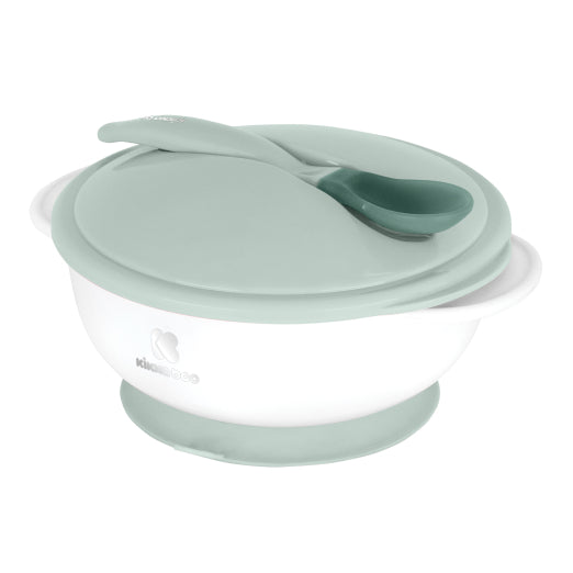 Kikkaboo - Recipiente térmico com colher e ventosa