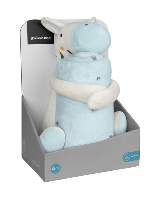 Conjunto manta+peluche - Stripey Friends